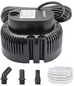 RRP £39.98 Portable Submersible Pump for Clean and Dirty Water for Garden Pond