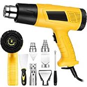 RRP £22.09 2000W Heat Gun & Paint Stripper Kit