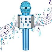 RRP £13.58 Letsgozz Bluetooth Wireless Microphone for Kids