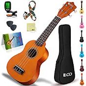 RRP £29.09 Soprano Ukulele Beginner Kit