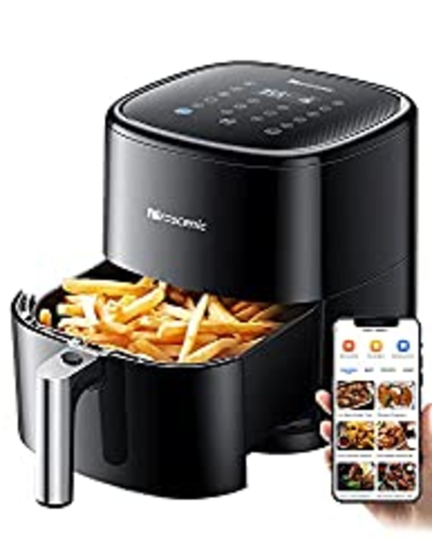 RRP £79.99 Proscenic T22 Air Fryer with 13 Presets & Shake Reminder