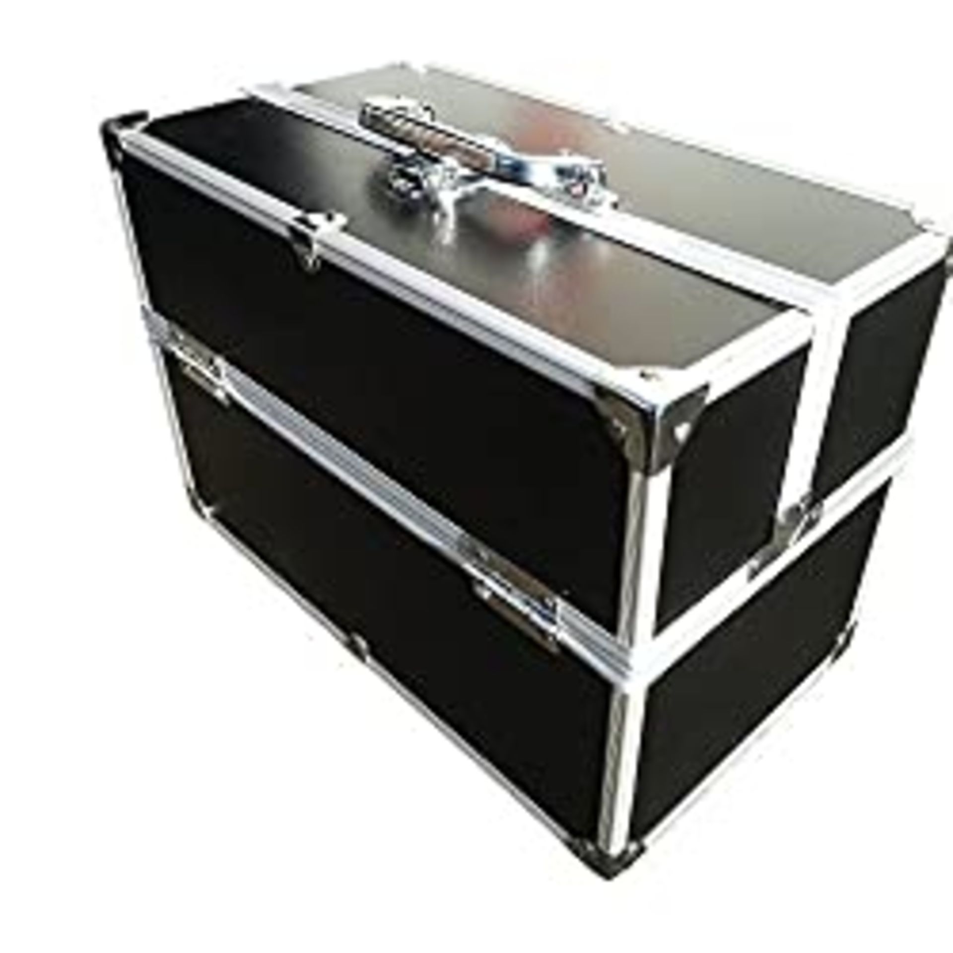 RRP £8.00 Extra Large Space Storage Beauty Box Make up Nail Jewelry Cosmetic Vanity Case