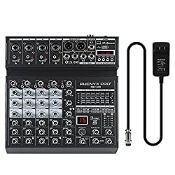 RRP £110.12 Phenyx Pro 6-Channel Audio Mixer with Stereo Equalizer