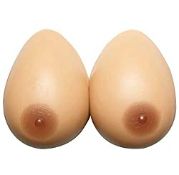 RRP £27.98 Forever Young UK Silicone Breast Form Full Boob in