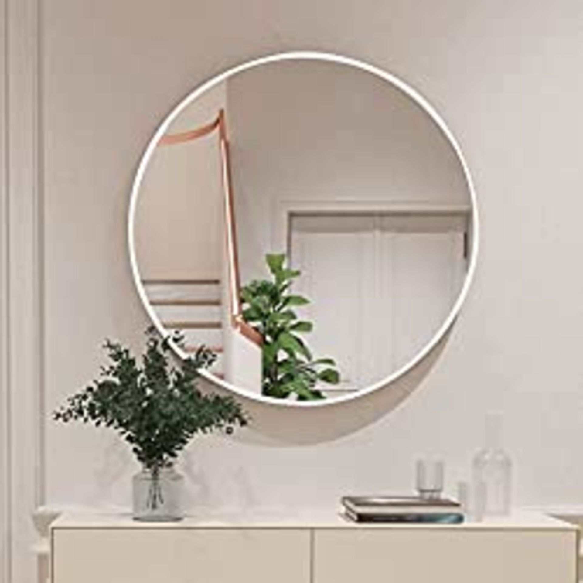 RRP £35.90 Koonmi 46cm Round Mirror