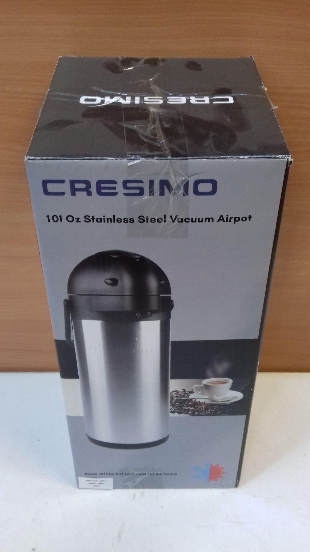 RRP £34.85 3L Pump Action Airpot - Thermal Coffee Flask - Image 2 of 2