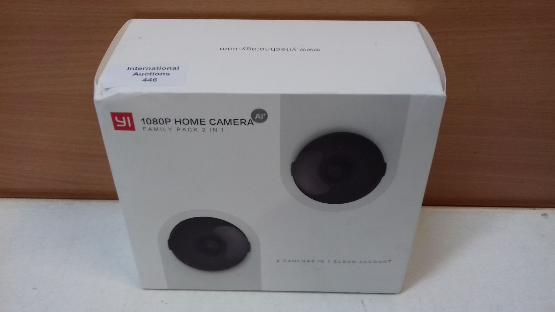 RRP £34.67 YI Home 1080P Security Camera Twin-pack - Image 2 of 2
