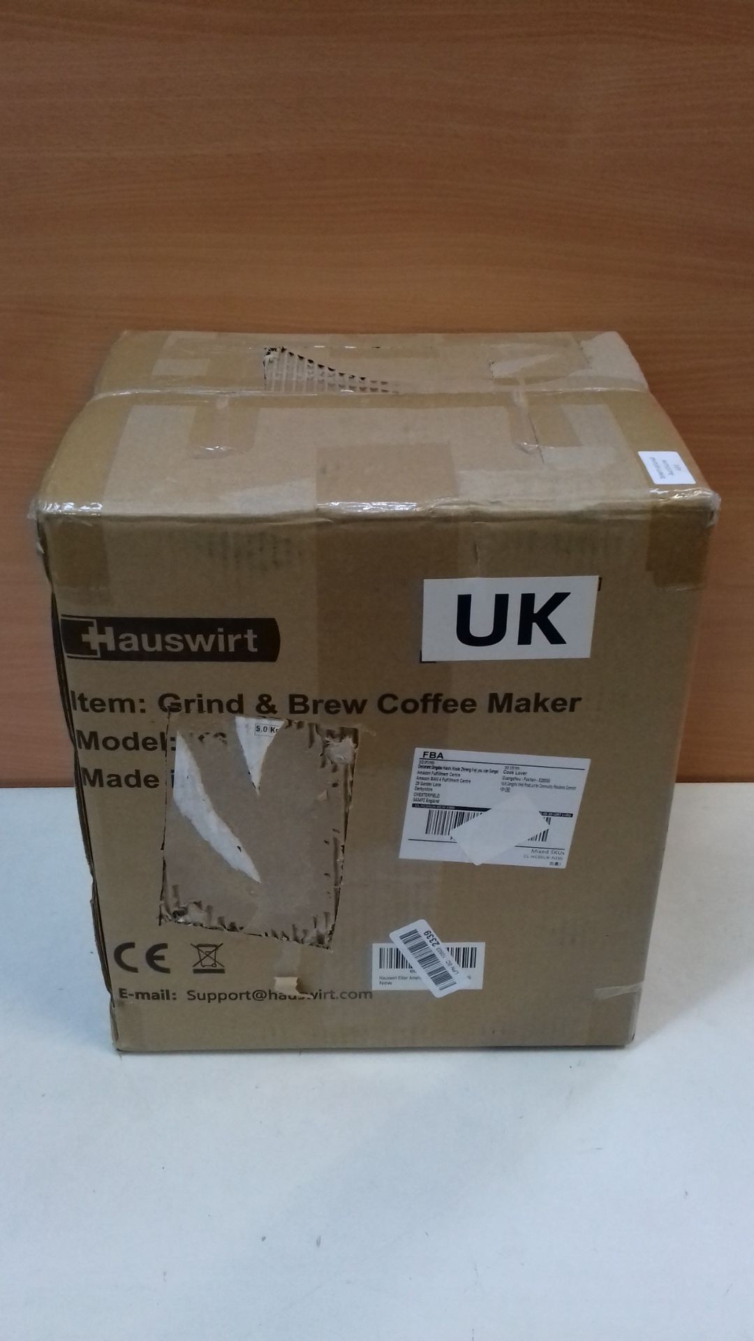 RRP £24.19 HAUSWIRT Bean to Cup Coffee Machine - Image 2 of 2