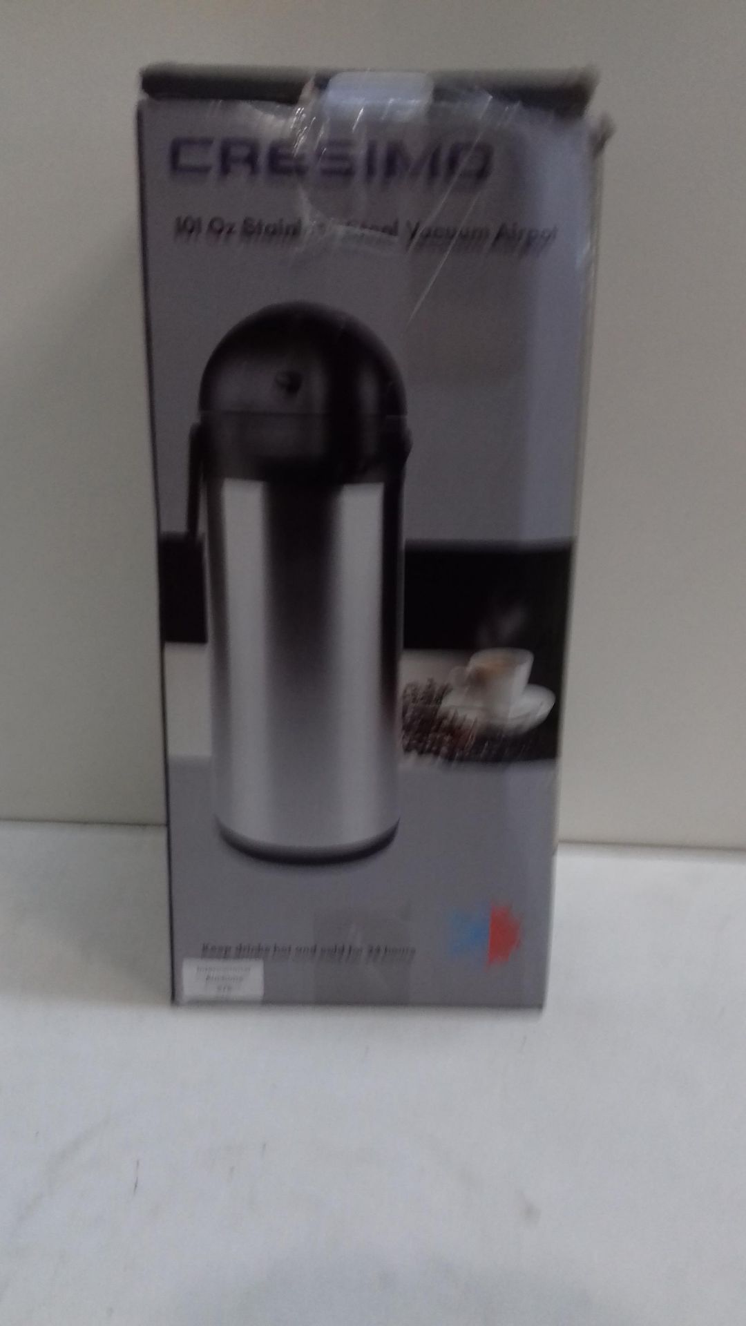 RRP £34.85 3L Pump Action Airpot - Thermal Coffee Flask - Image 2 of 2