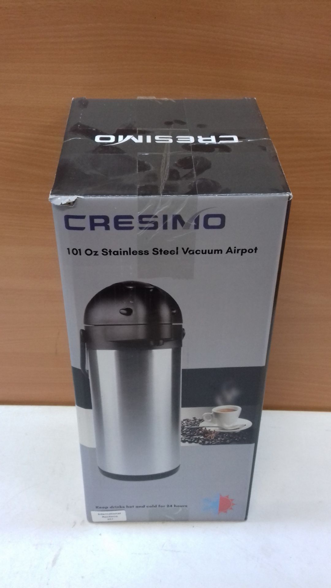 RRP £34.85 3L Pump Action Airpot - Thermal Coffee Flask - Image 2 of 2