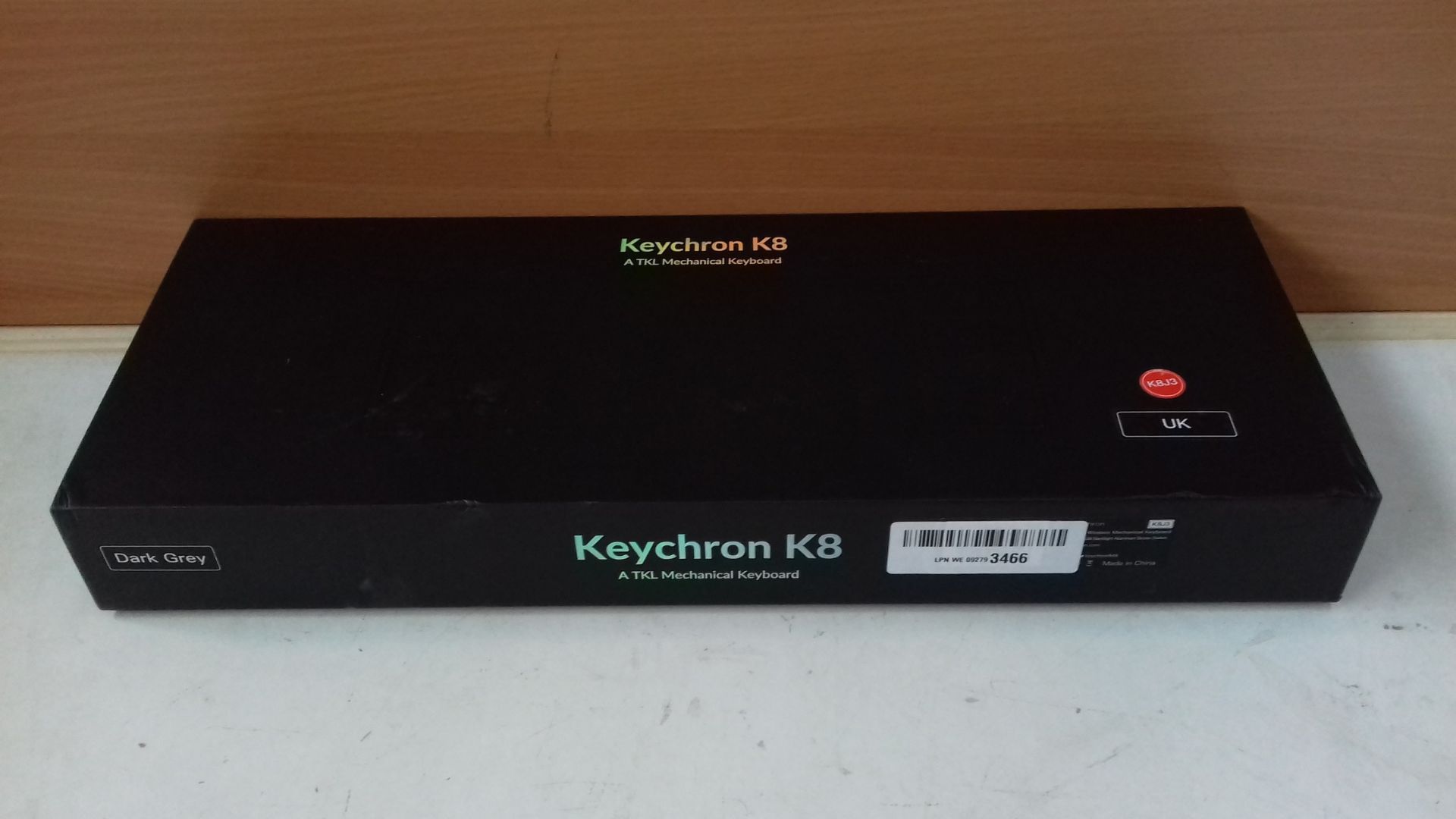 RRP £100.99 Keychron K8 Wireless Bluetooth/USB Wired Mechanical Keyboard - Image 2 of 2