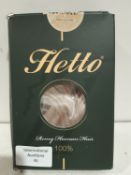 RRP £74.81 Hetto Tape in Hair Extensions Human Hair Blonde Tape
