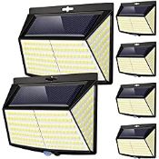 RRP £39.98 6 Pack 228 LED Solar Security Lights Outdoor