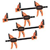RRP £27.94 Jorgensen 99216A 6-Inch/150mm Clamps Woodworking 4 Pack
