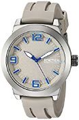 RRP £27.98 Kenneth Cole Reaction Men's Analog Quartz Watch with Silicone Strap RK50092004