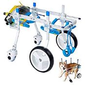 RRP £188.56 HobeyHove Adjustable 4-Wheel Dog Cart/Wheelchair
