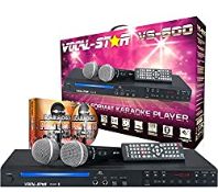 RRP £112.99 Vocal-Star VS-600 HDMI Karaoke Machine With Bluetooth