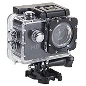 RRP £16.99 VFM - Easy Fit Sports HD Camera with Waterproof Case