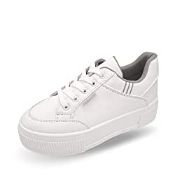 RRP £25.99 CucuFashion Platform Trainers for Women - Comfortable Chunky Trainers for Women