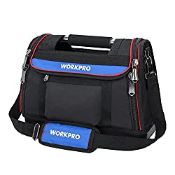 RRP £19.25 WORKPRO 15-inch Heavy Duty Tool Bag