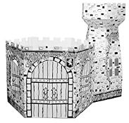 RRP £32.51 Ricco Kids 3D Cardboard Playhouse Toy for Colouring and Pretended Play