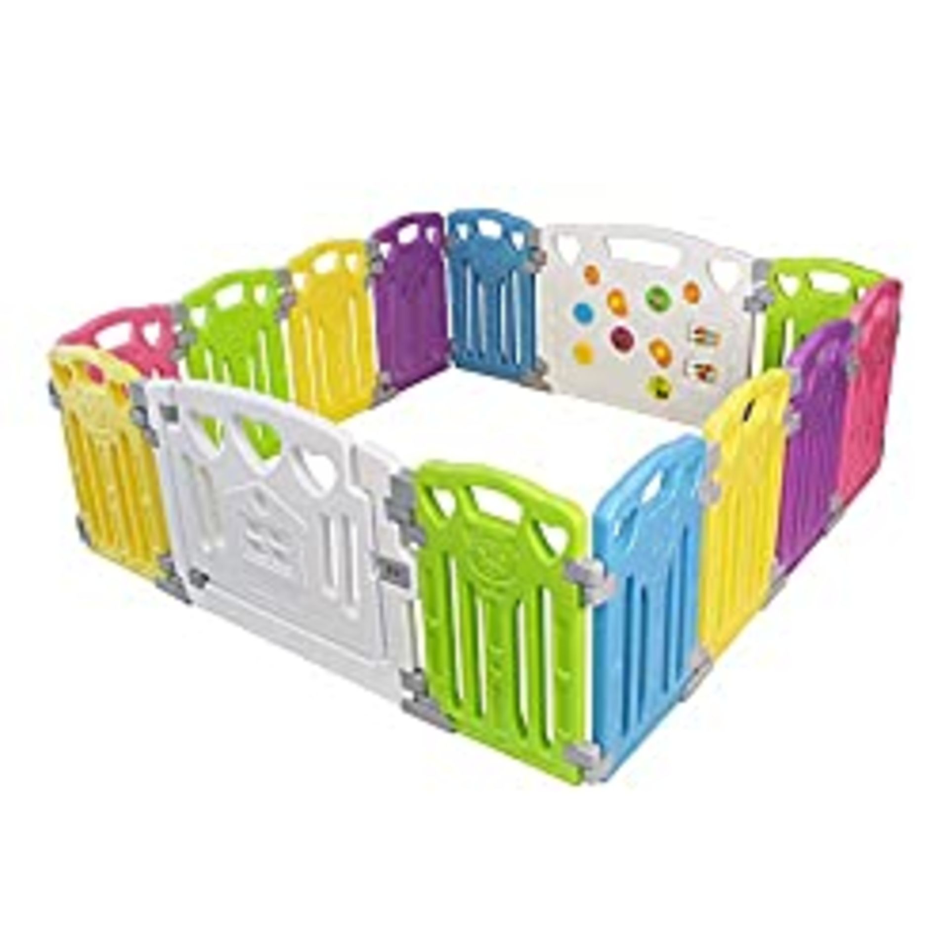 RRP £123.84 Baby Playpen Kids Activity Centre Safety Play Yard Home Indoor Outdoor New Pen