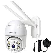 RRP £24.53 Wireless WiFi Outdoor Security Camera Spotlight Color Night Vision