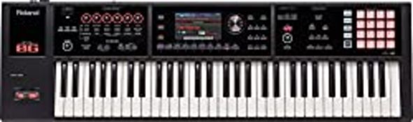 RRP £899.00 ROLAND, 61-Keys, BLK FA-06 Music Workstation