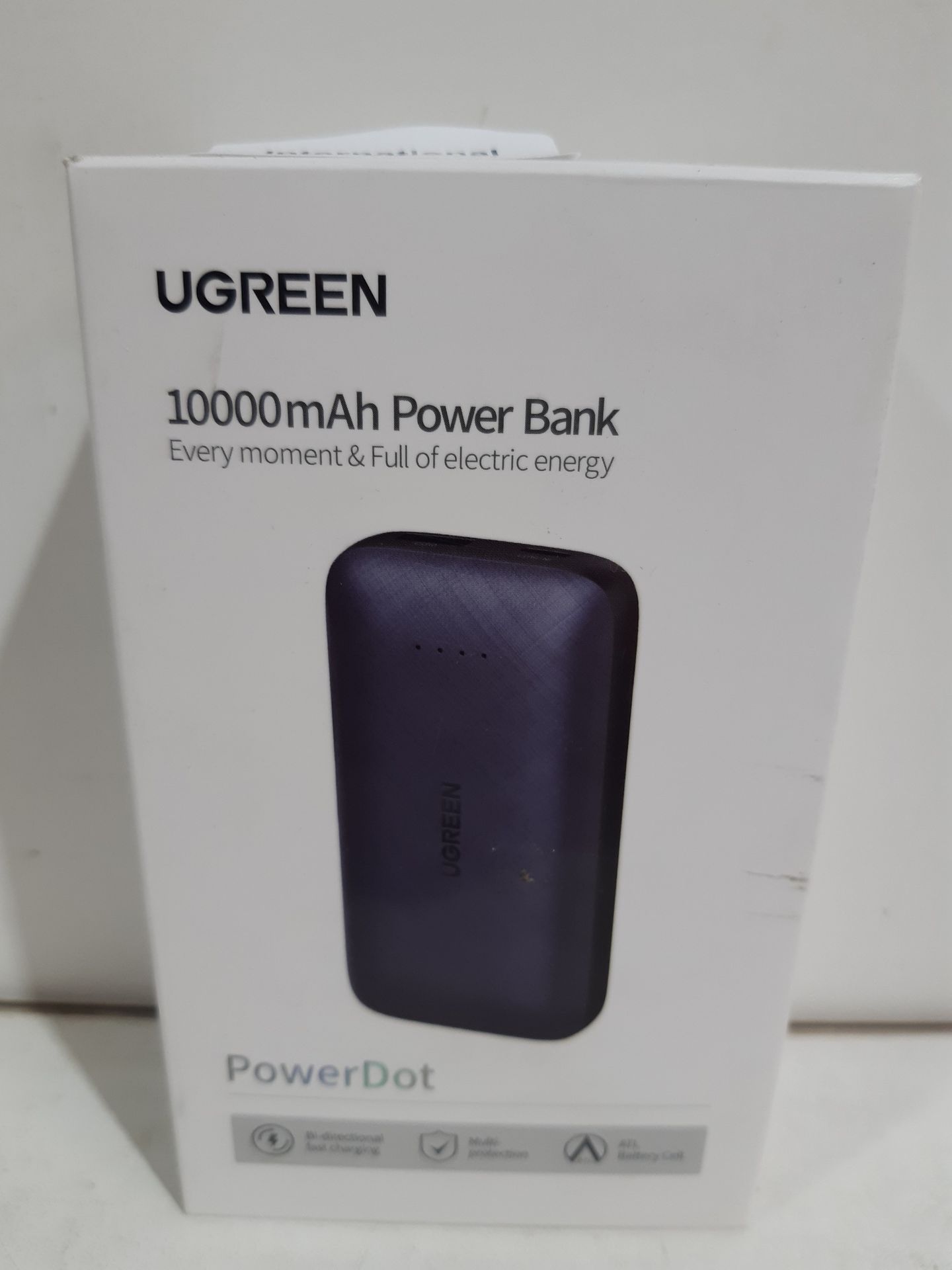 RRP £26.99 UGREEN Power Bank PD 20W USB C Portable Charger 10000mAh - Image 2 of 2