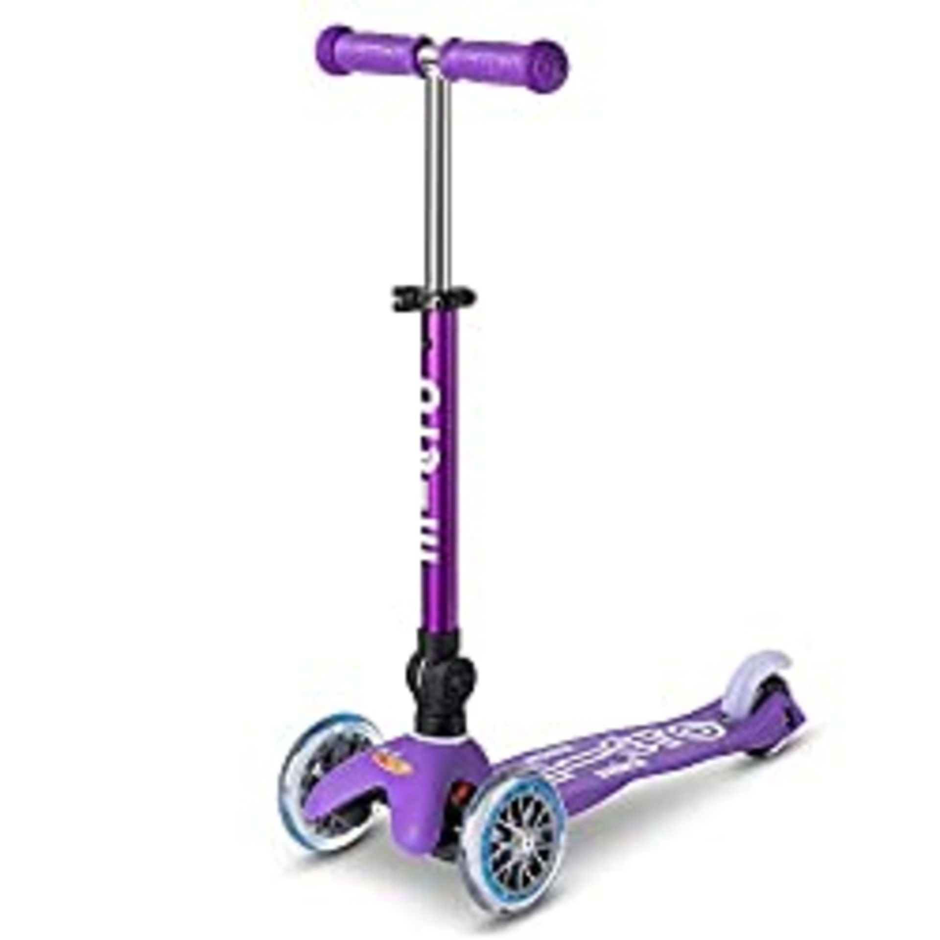 RRP £94.94 Micro Mini Deluxe Folding Scooter Purple Boys Girls