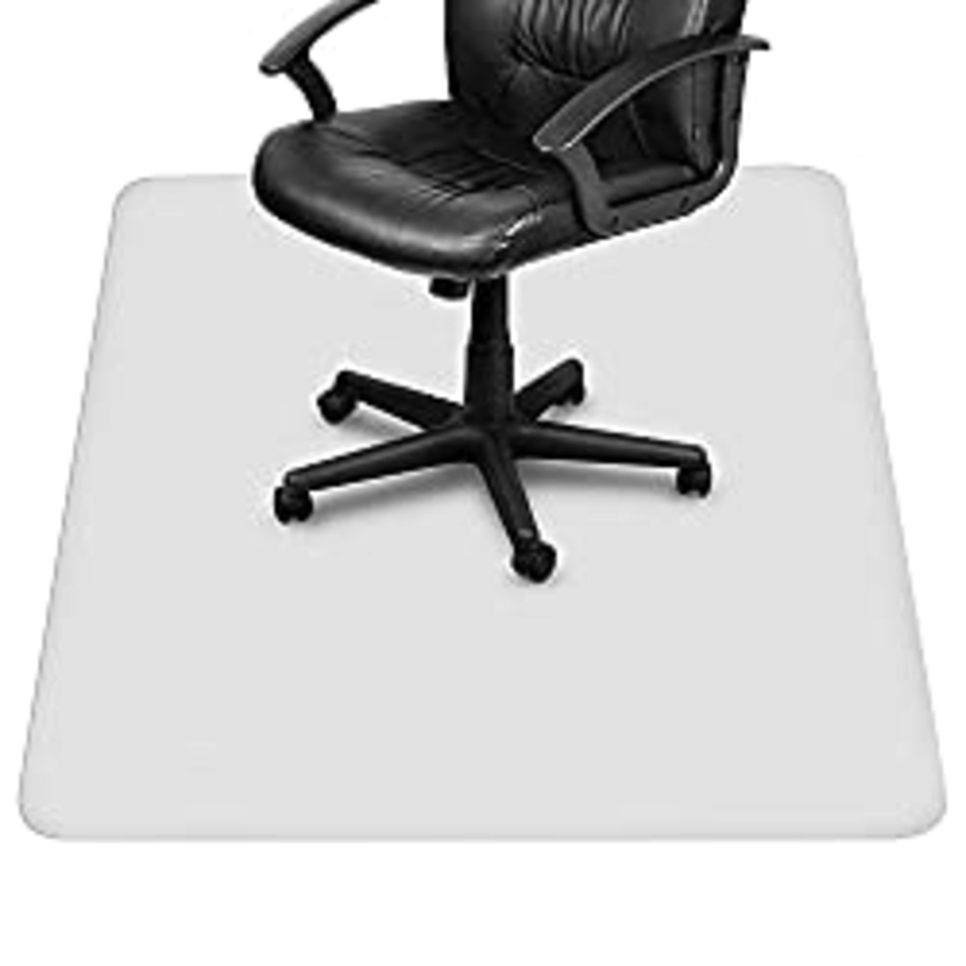RRP £38.99 BELLE VOUS Heavy Duty Transparent Chair Floor Mat