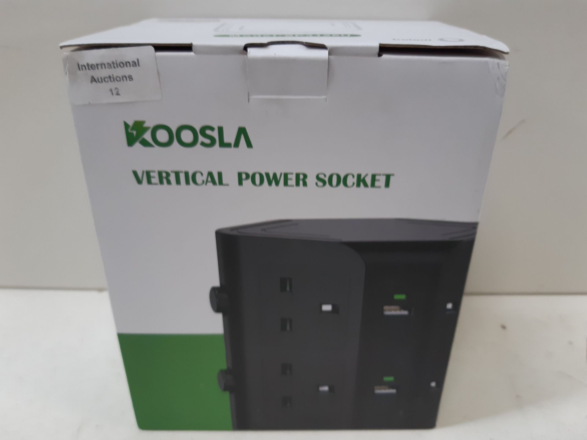 RRP £36.97 Tower Extension Lead With 5M Cable by KOOSLA - Image 2 of 2