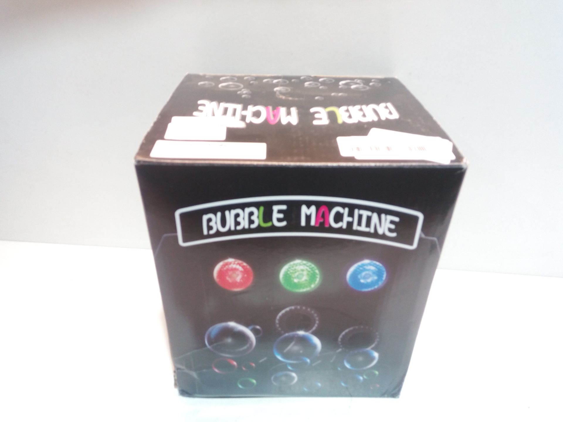 RRP £36.98 AONCO Bubble Machine with Led Lights - Image 2 of 2