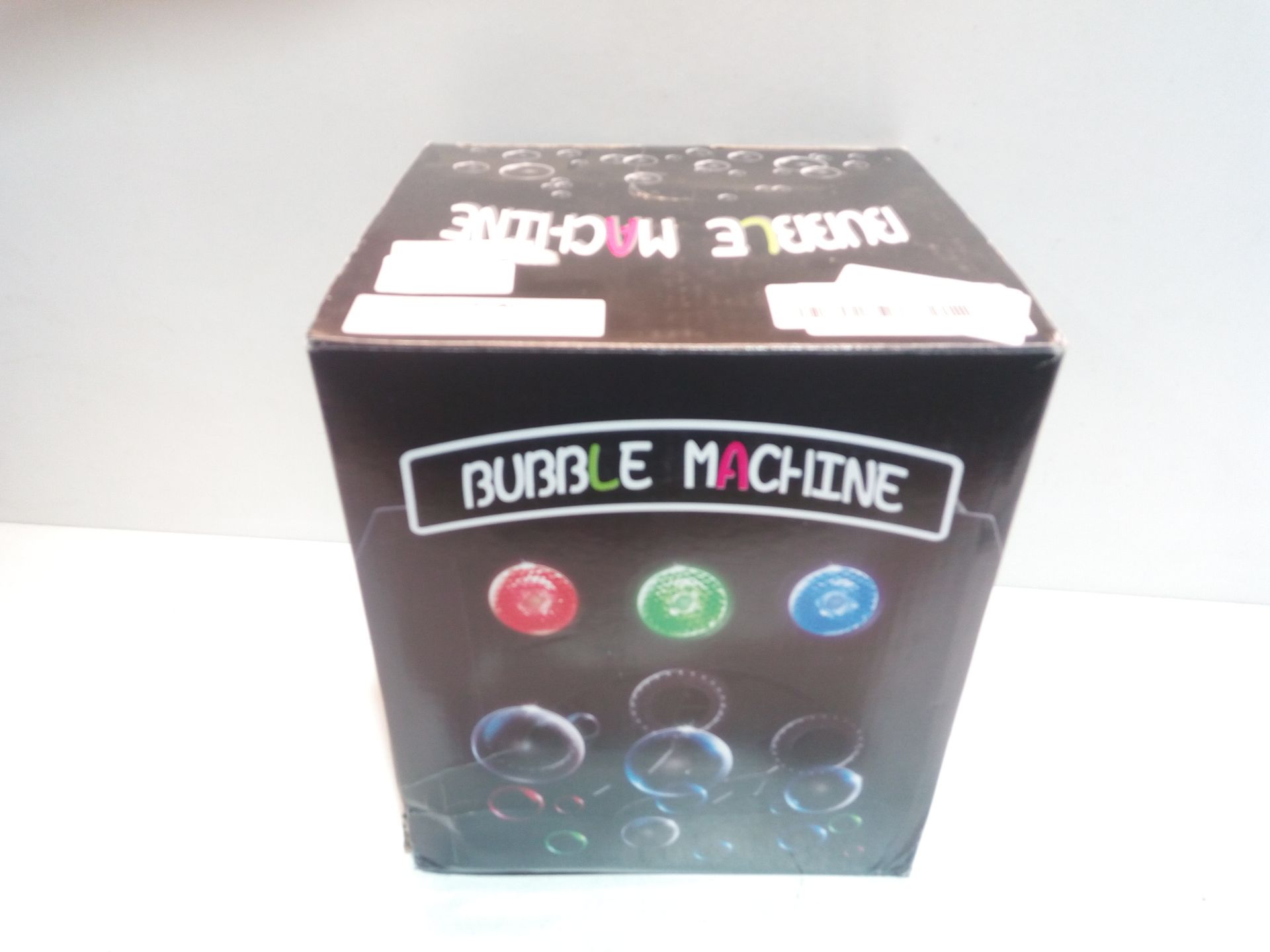 RRP £36.98 AONCO Bubble Machine with Led Lights - Image 2 of 2