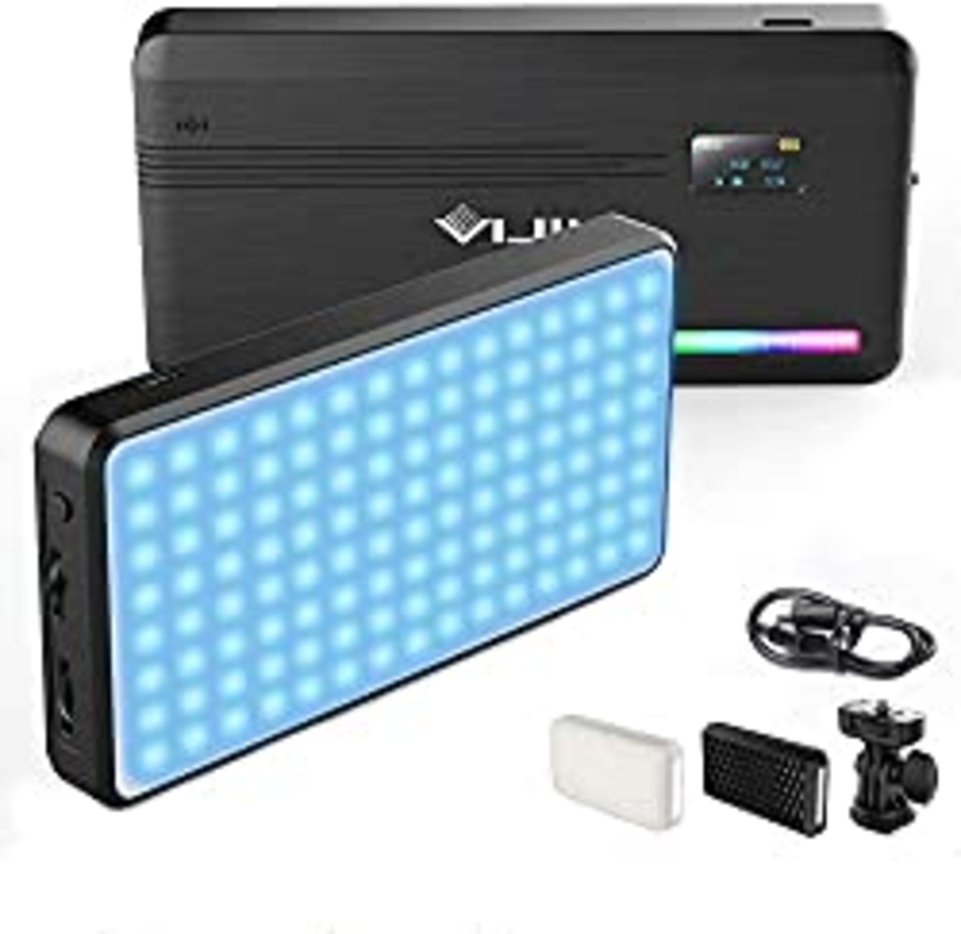 RRP £55.85 ULANZI VIJIM VL196 Multi Colour RGB LED Lamp for Camera