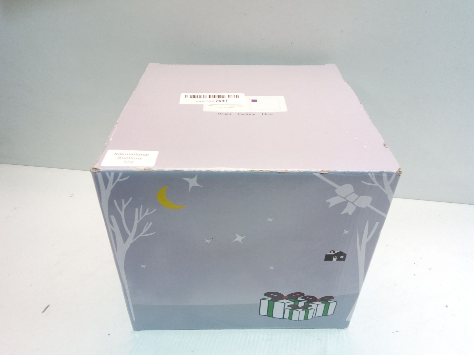 RRP £42.98 EAMBRITE 3PK Light up Present Boxes Silver Gift Boxes - Image 2 of 2