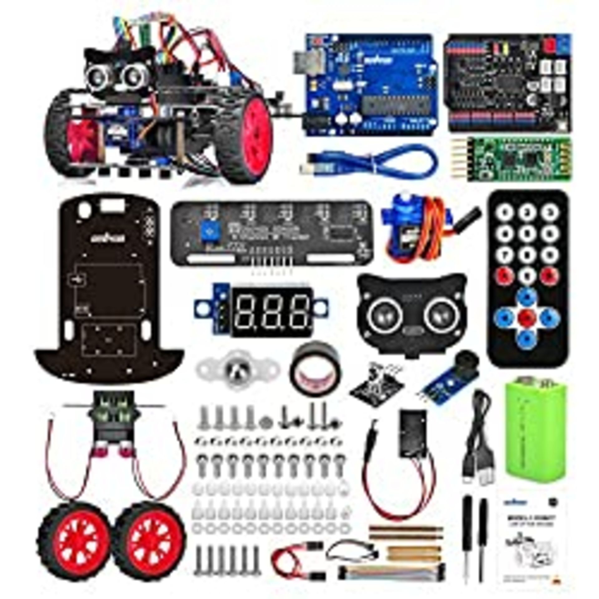 RRP £44.69 OSOYOO Model-3 V2.0 DIY Robot Car Kit for Arduino with Control Board