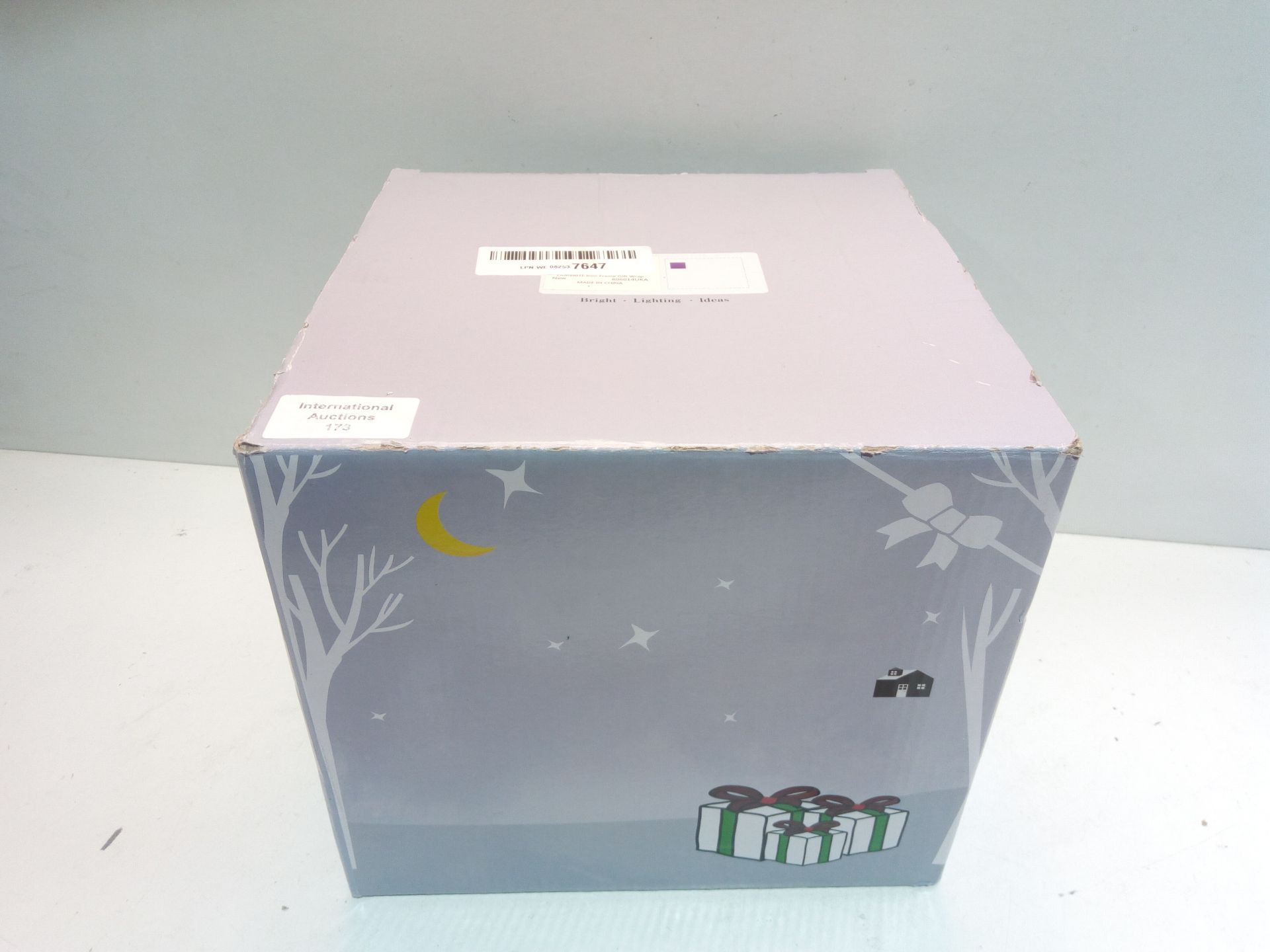 RRP £42.98 EAMBRITE 3PK Light up Present Boxes Silver Gift Boxes - Image 2 of 2