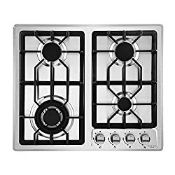 RRP £141.08 NOXTON 4 Burner Gas Cooker