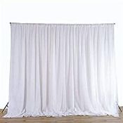 RRP £58.82 20ftx10ft White Backdrop Curtain Wedding Party Photography