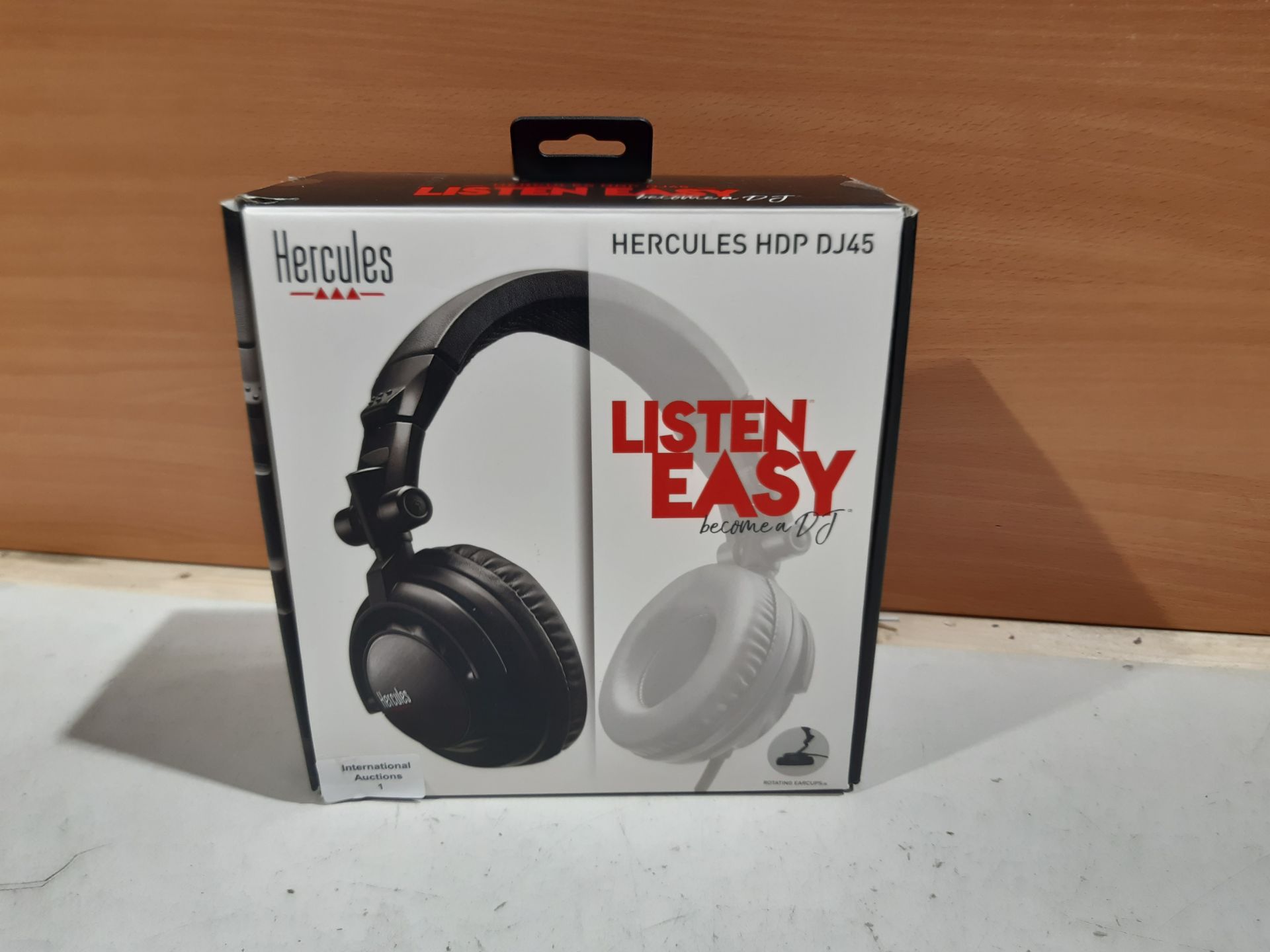 RRP £19.04 Hercules HDP DJ45 Professional-Quality DJ Headphones - Image 2 of 2