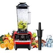 RRP £65.99 Blender Smoothie Maker 2000W with 15 Speed Control