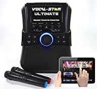 RRP £119.80 Ultimate Portable Karaoke Machine With Screen