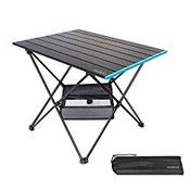 RRP £30.29 Camping Table with Aluminum Table Top