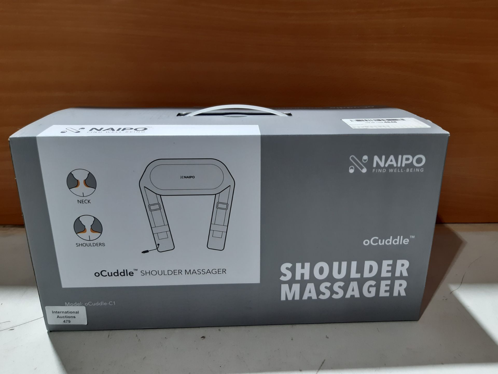RRP £38.40 Neck Massage with Adjustable Heat and Straps - Image 2 of 2