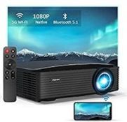 RRP £249.98 NexiGo Native 1080P Projector PJ20 with Dolby_Sound Support