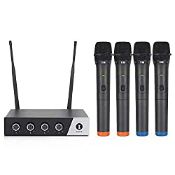 RRP £99.98 XTUGA S400 Wireless Microphone System