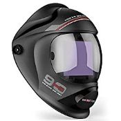 RRP £76.63 Large Viewing Welding Helmet True Color Auto Darkening