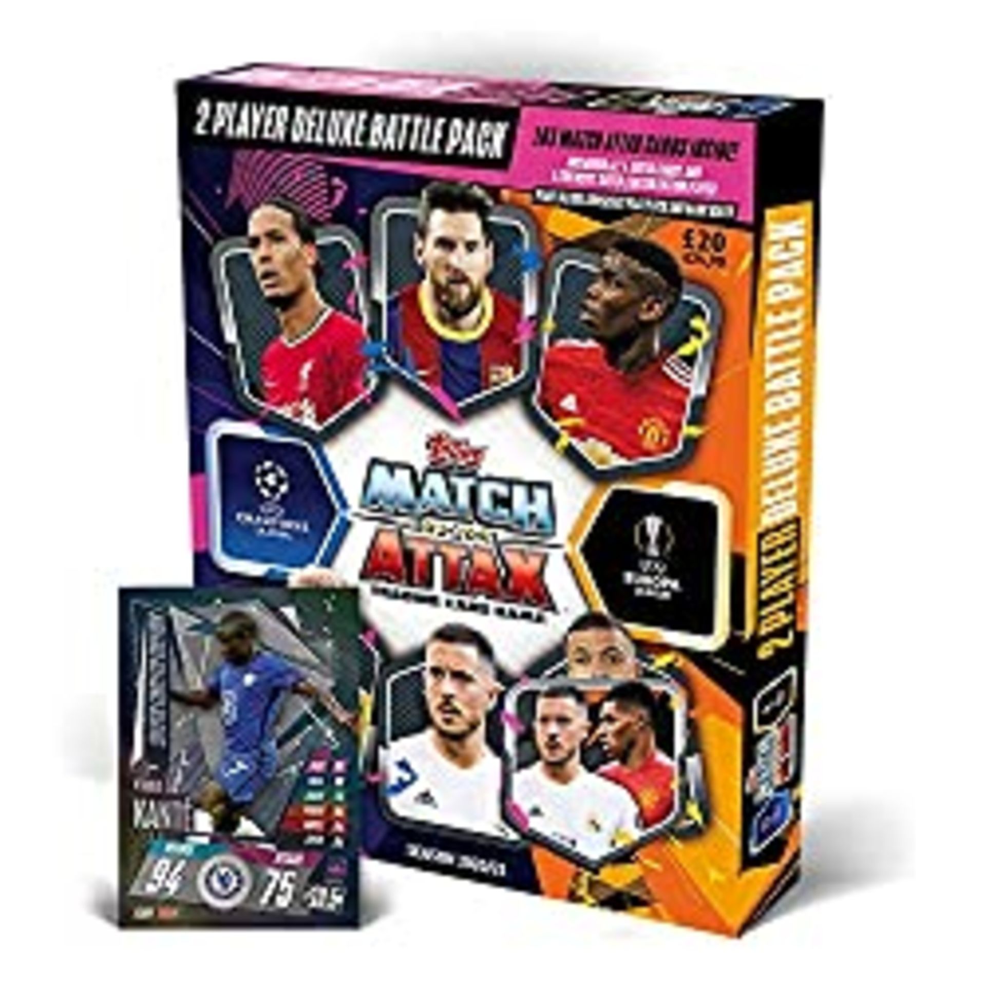 RRP £11.99 Topps Match Attax 20/21 - Battle Pack