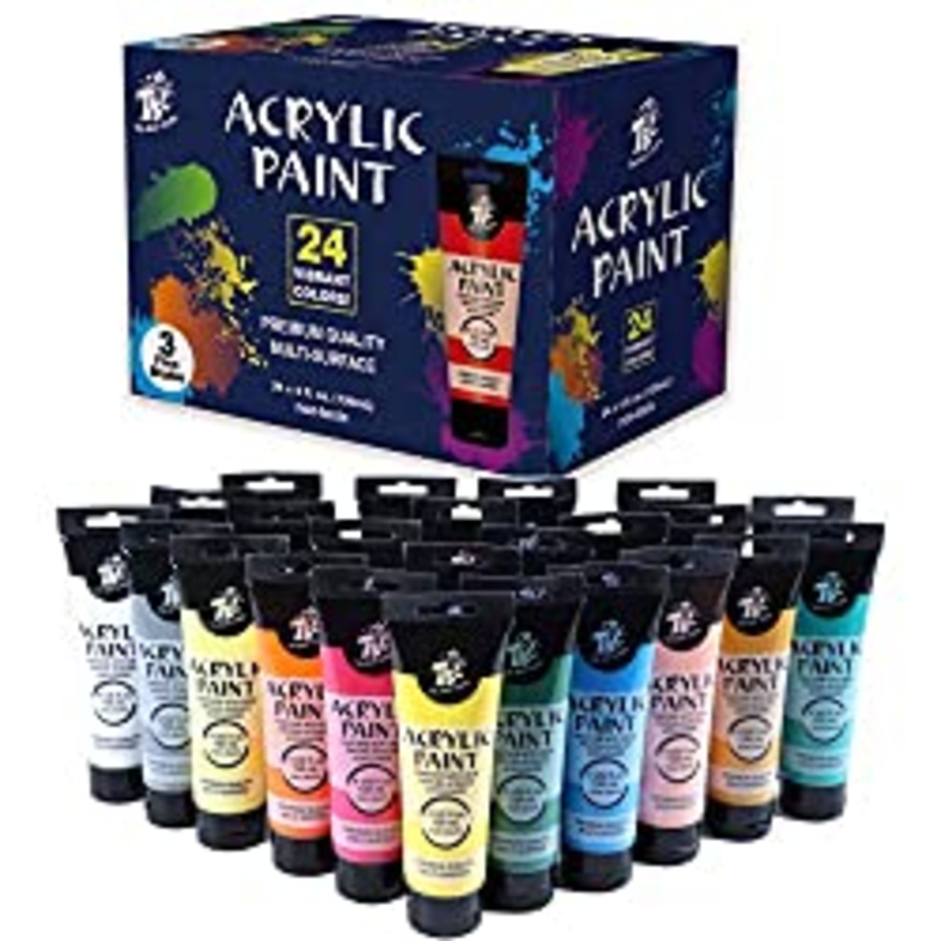 RRP £29.99 TBC The Best Crafts Acrylic Paint